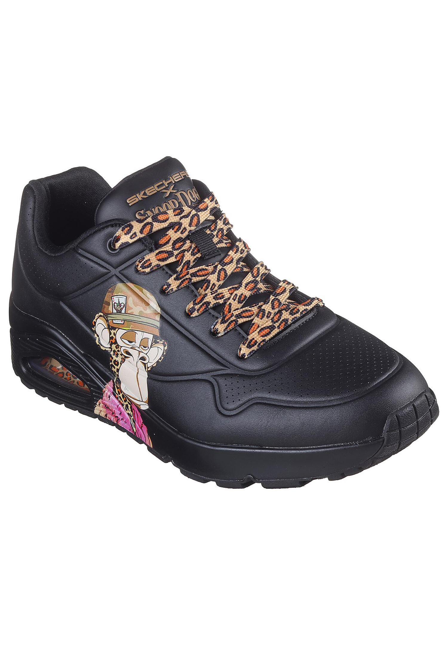 Skechers Herren Uno Dr. Bombey Sneaker Snoop Dogg 251014 schwarz 1/7