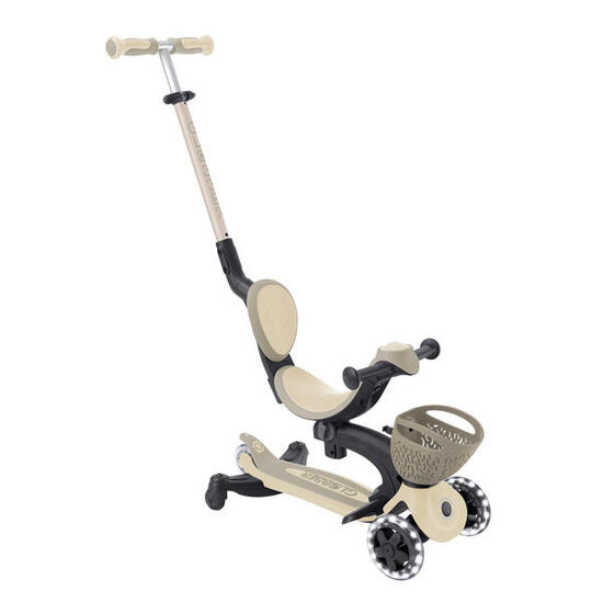 Trottinette évolutive GO-UP BABY 360 LIGHTS - Taupe