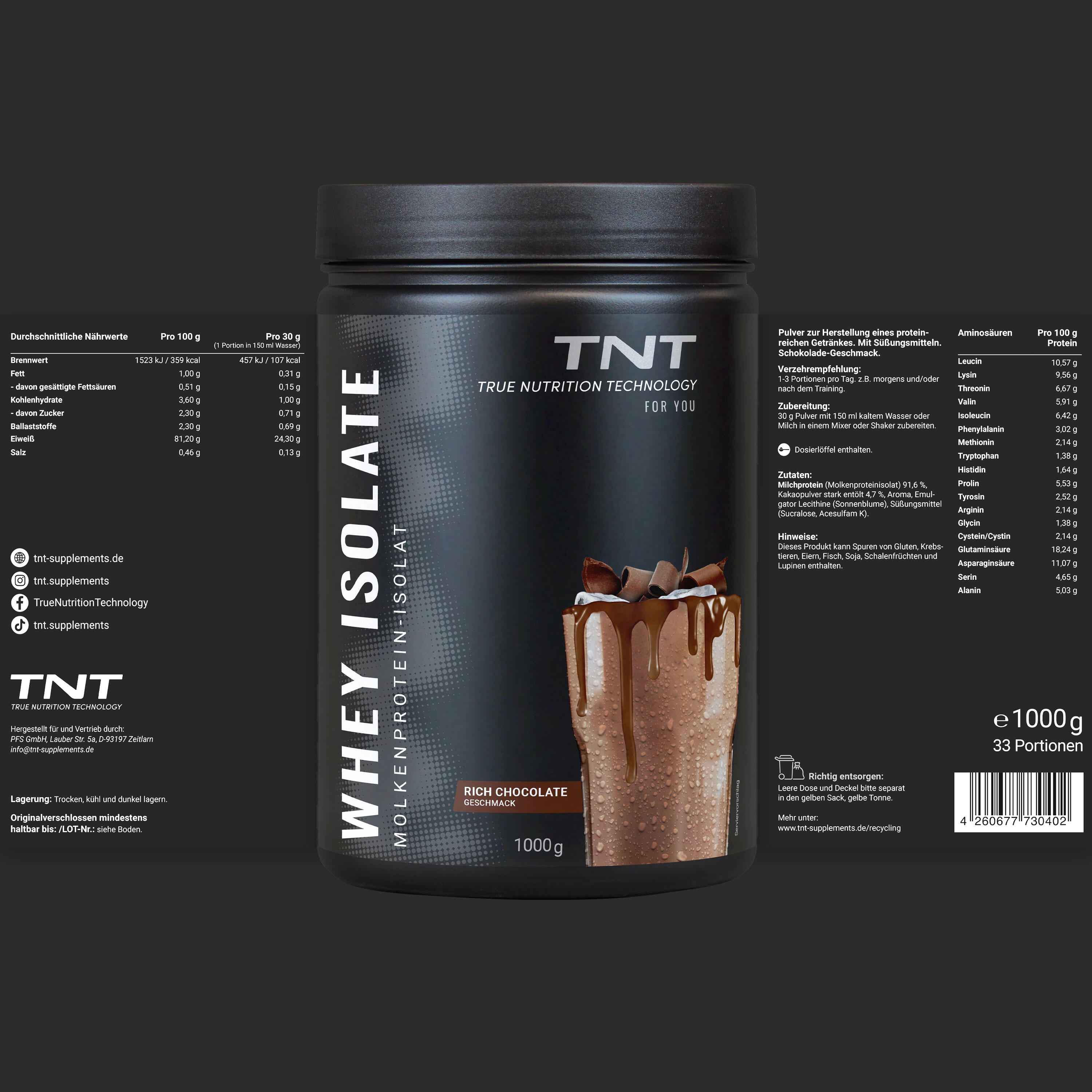 Whey Protein Isolate 4/7