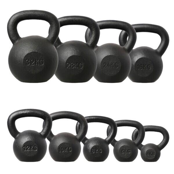 Kettlebell en fonte HMS KZG 4/4