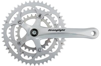 Stronglight Kurbelgarnitur 3F IMPACT 170 mm silber28/38/48