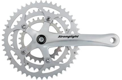 Stronglight Kurbelgarnitur 3F IMPACT 170 mm silber28/38/48