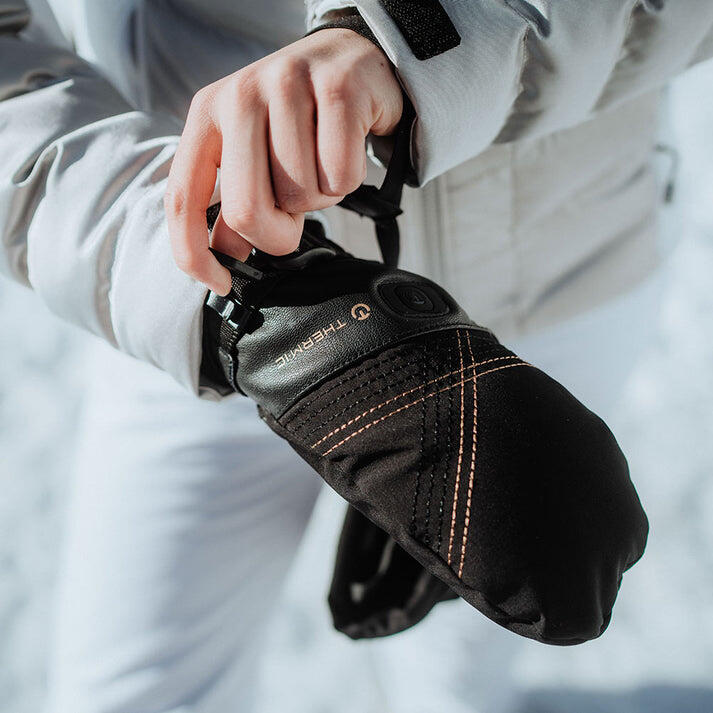 Moufles chauffantes femme jusqu'à 7h30 de chaleur - Ultra Heat Boost Mittens 2/5