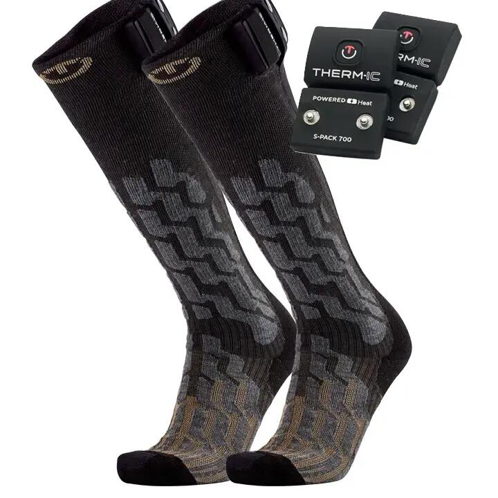 Pack 1 pair of heated socks with batteries - Heat Fusion Lady + S-Pack 700