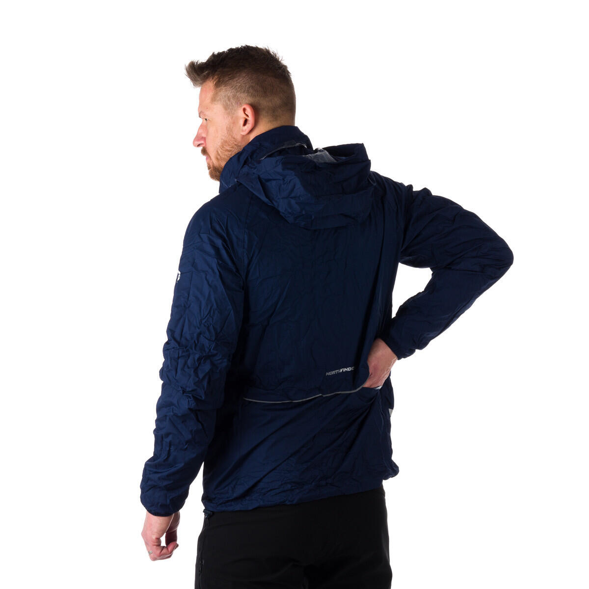 Pánská nepromokavá multisportovní bunda sbalitelná 2L NORTHKIT 6/7