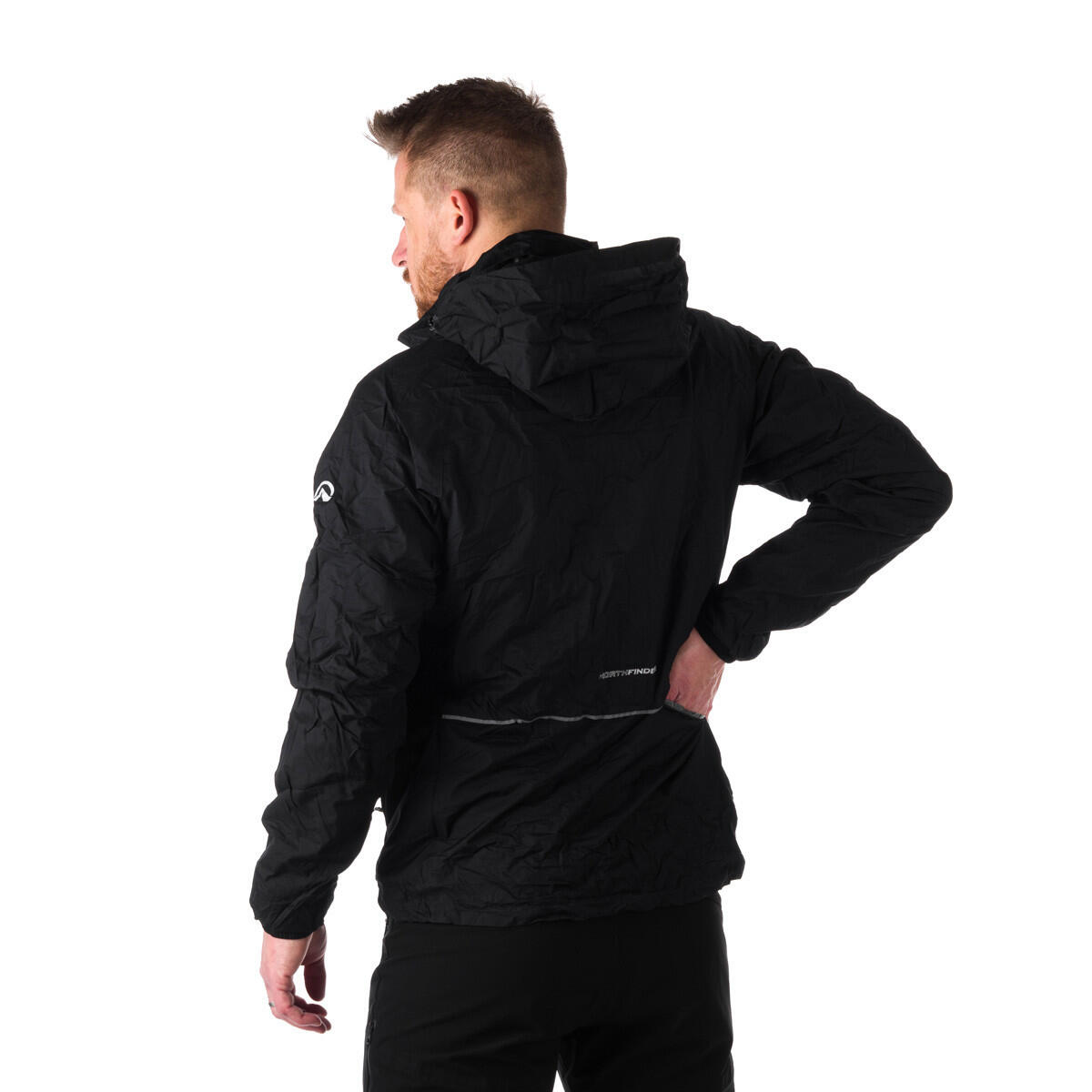 Pánská nepromokavá multisportovní bunda sbalitelná 2L NORTHKIT 7/7