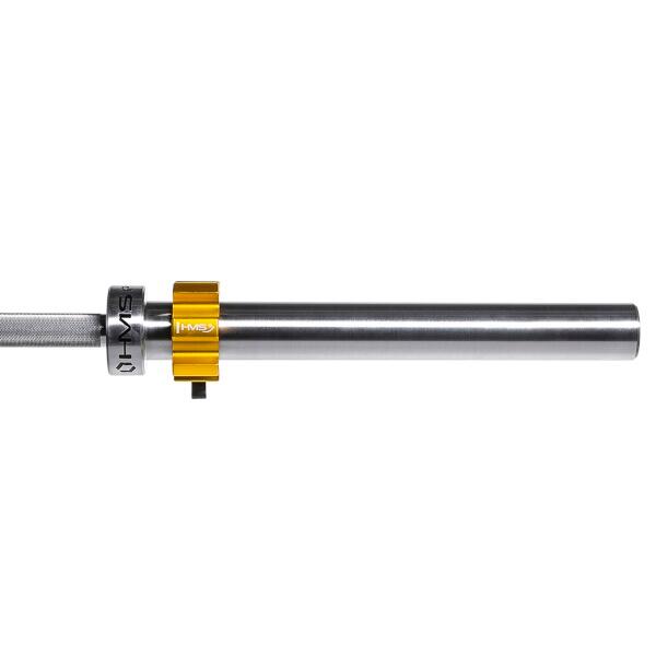 Olympijská osa HMS PREMIUM GO1100 220 cm x 50 mm + rychlouzávěry ZG1500 7/7
