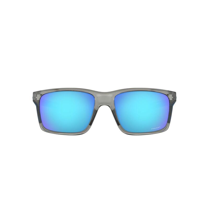 Lunettes de soleil MAINLINK gris et verres PRIZM sapphire - cat.3 - OAKLEY