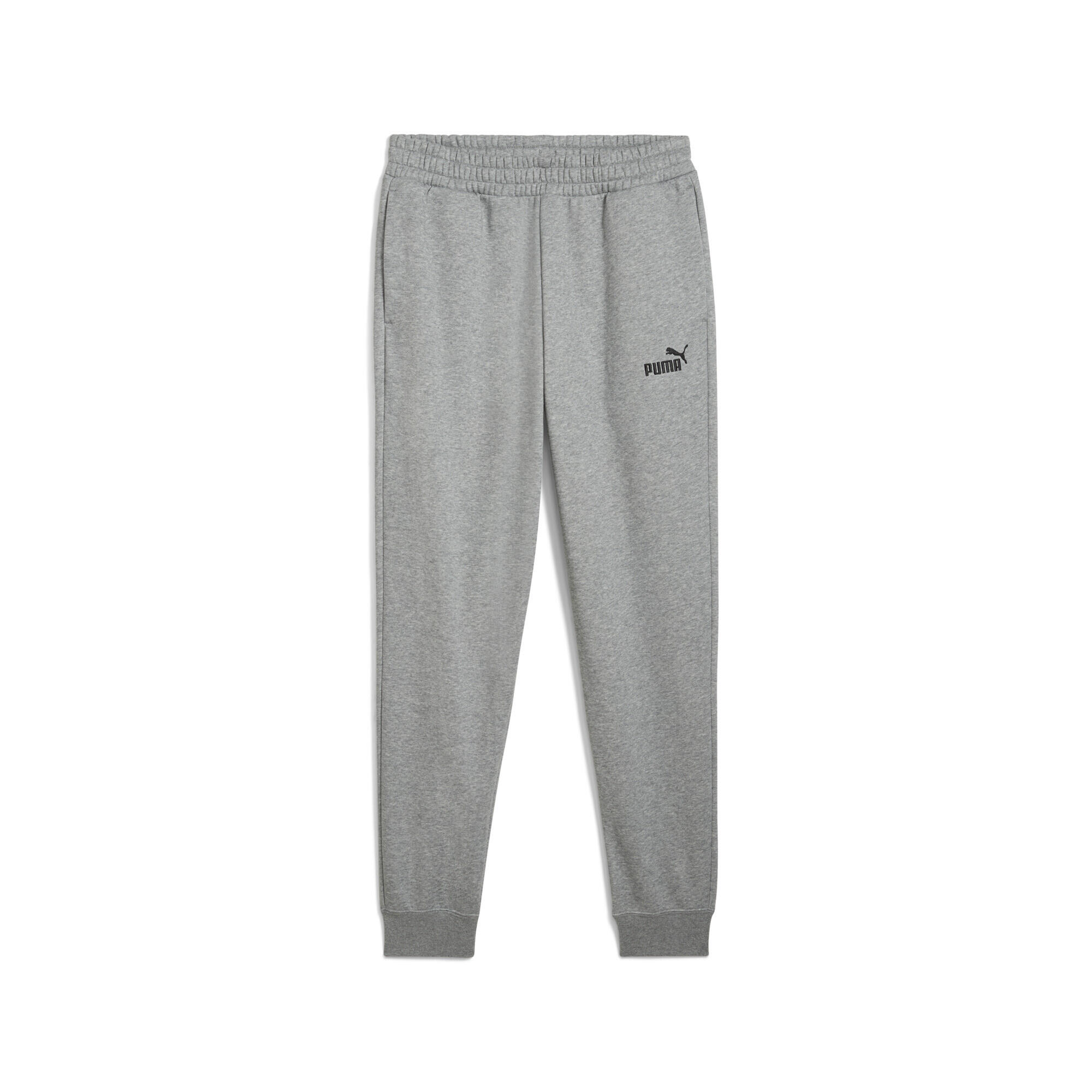 Męskie spodnie dresowe Essentials z logo No. 1 PUMA Medium Gray Heather