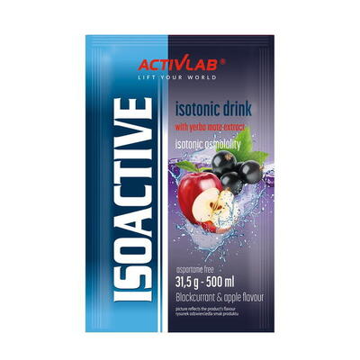 Activlab Isoactiv (20x31,5g) Blackcurrant & Apple - Energie & Ausdauer