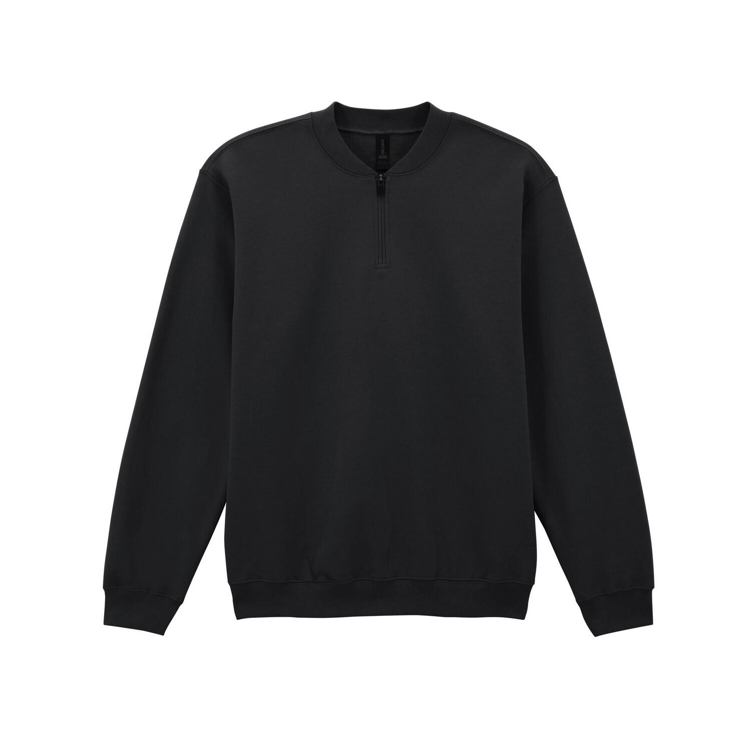 Gildan Unisex Adult Softstyle Midweight Quarter Zip Sweatshirt