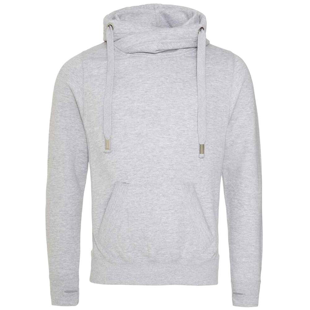 AWDis Adults Unisex Cross Neck Hoodie