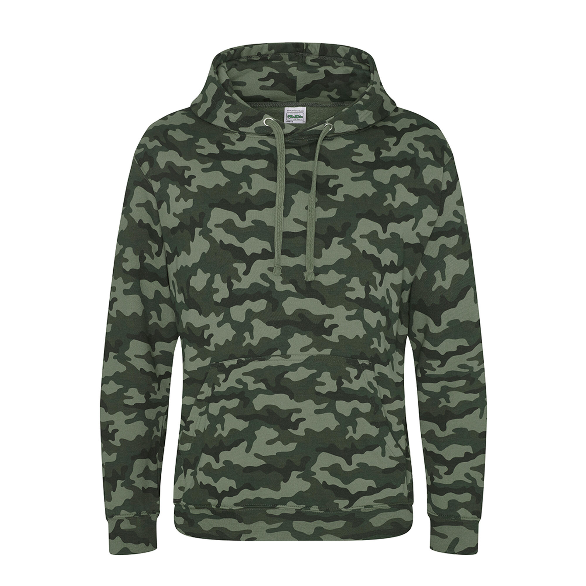 Awdis Mens Camouflage Hoodie