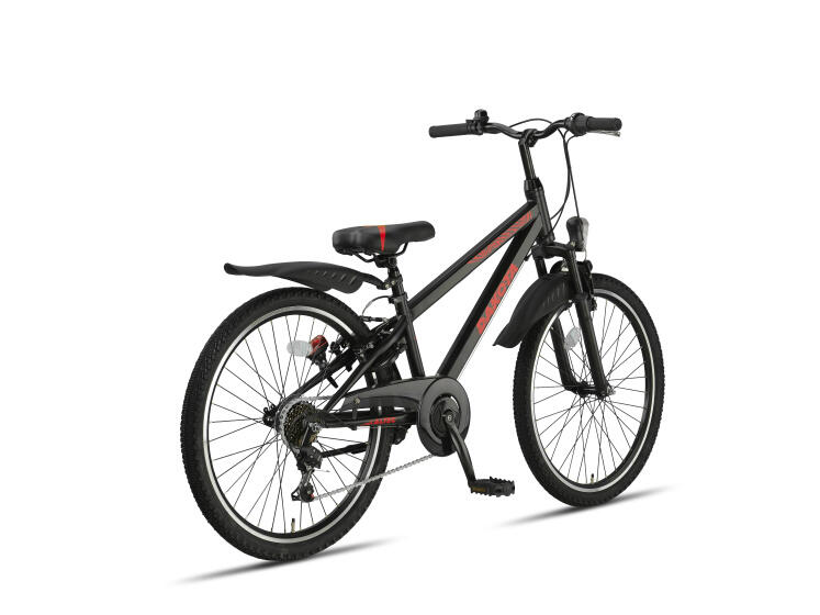 Dakota MTB 24 Inch Jongens 7V V-Brakes Zwart 3/3