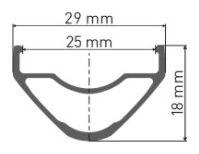 DT Swiss XR 391 Disc 29 '' Felge Schwarz 2/2