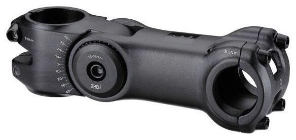 BBB CYCLING Attacco manubrio regolabile BBB HighFix II 31,8 mm Nero