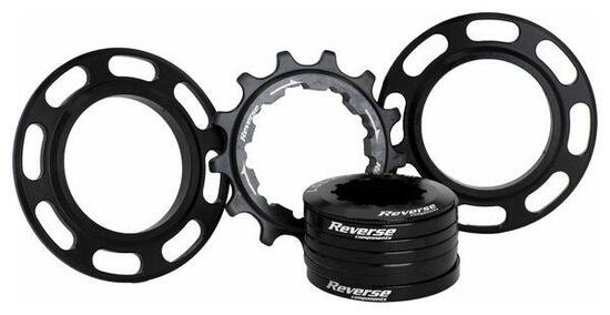 Single Speed Reverse Sprocket HG Kit 13 Zähne Schwarz