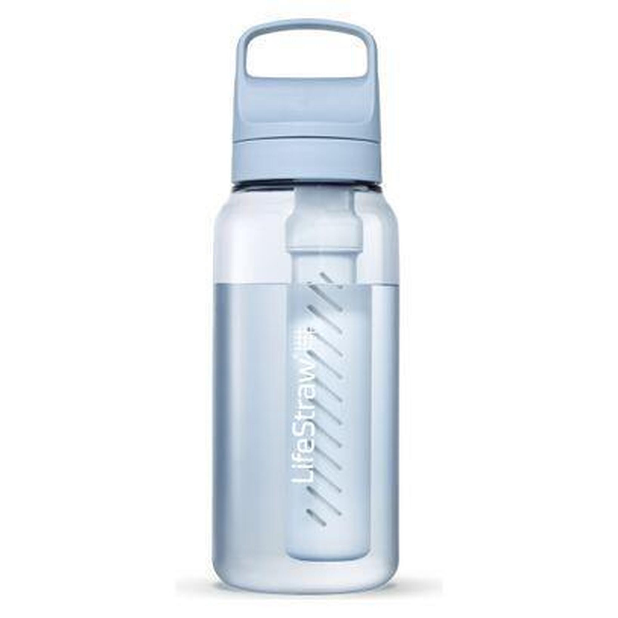 1080 - Lifestraw Go 1l Bleu – Bouteille Filtrante Réutilisable. - Gourde - Bleu - 1 L - Decathlon