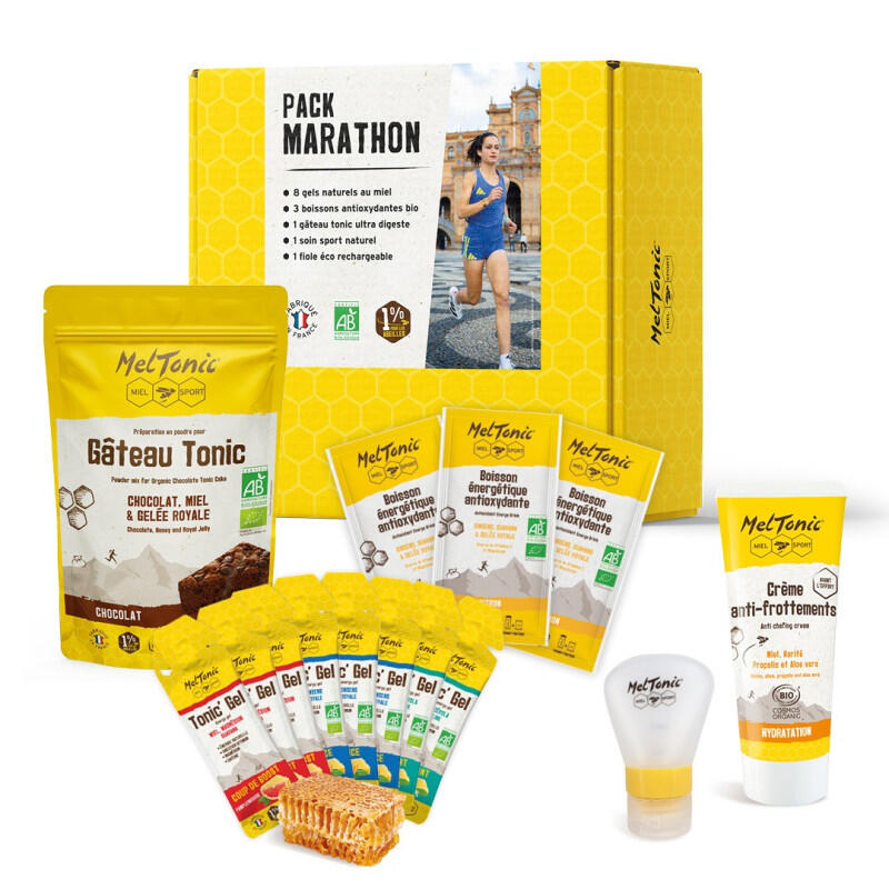 MELTONIC Pack Marathon Meltonic Bio - gel al miele, bevande antiossidanti
