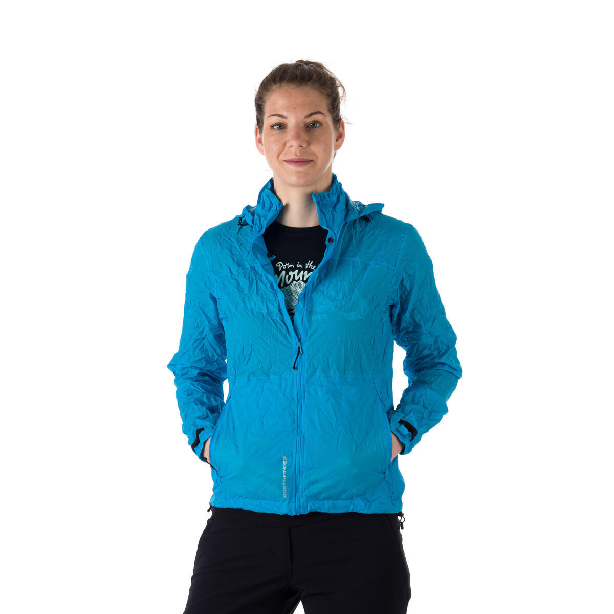 Dámská nepromokavá multisportovní bunda sbalitelná NORTHKIT 7/7
