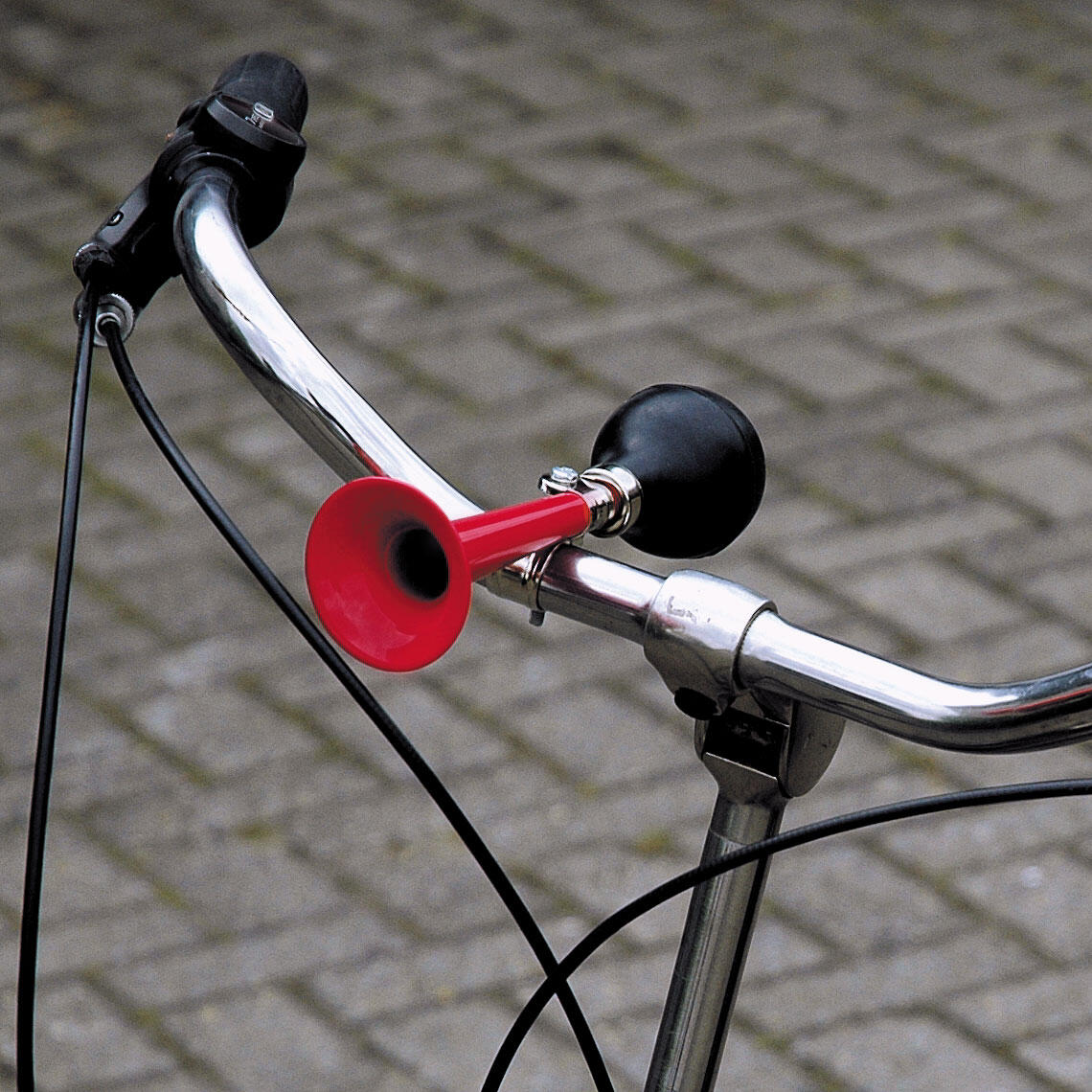 Klaxon de vélo en acier aux couleurs vives 4/5