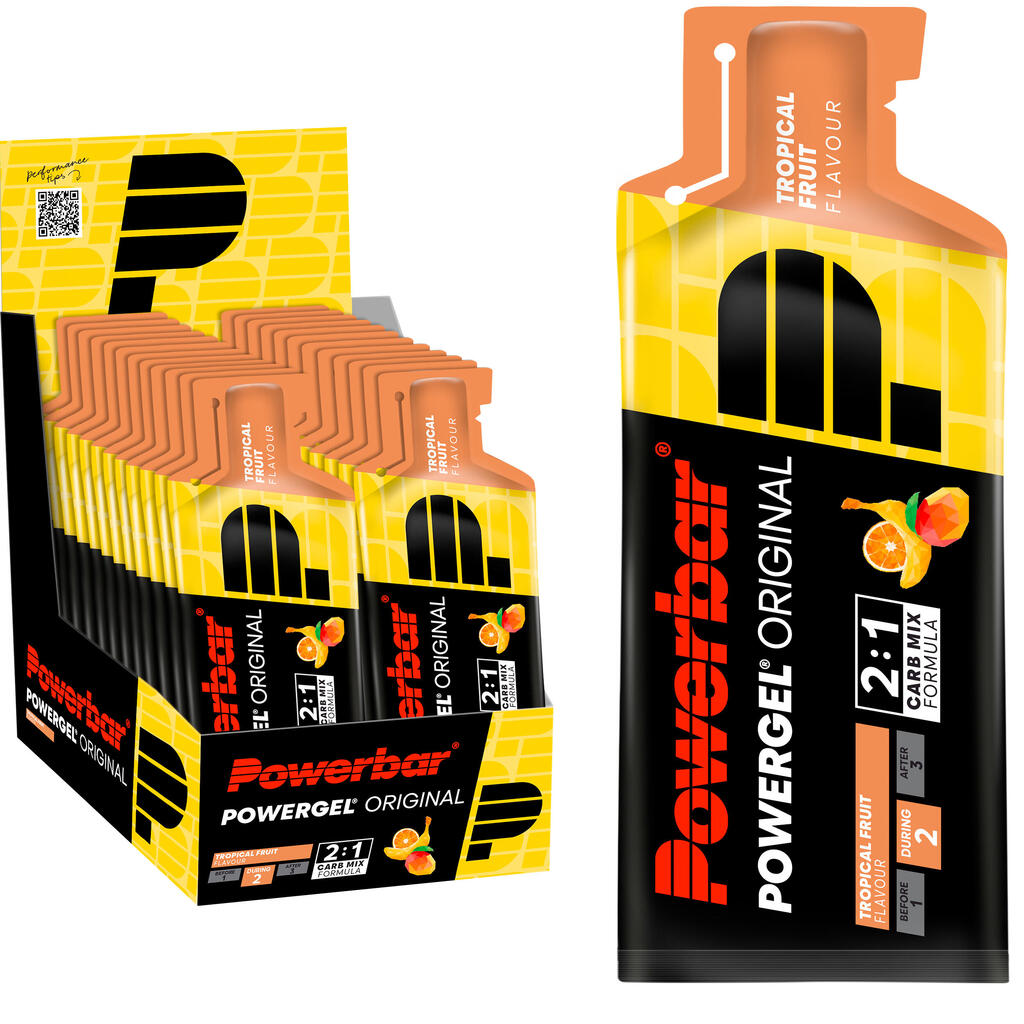 Gel PowerBar PowerGel Original 24x41gr Tropical-Fruit