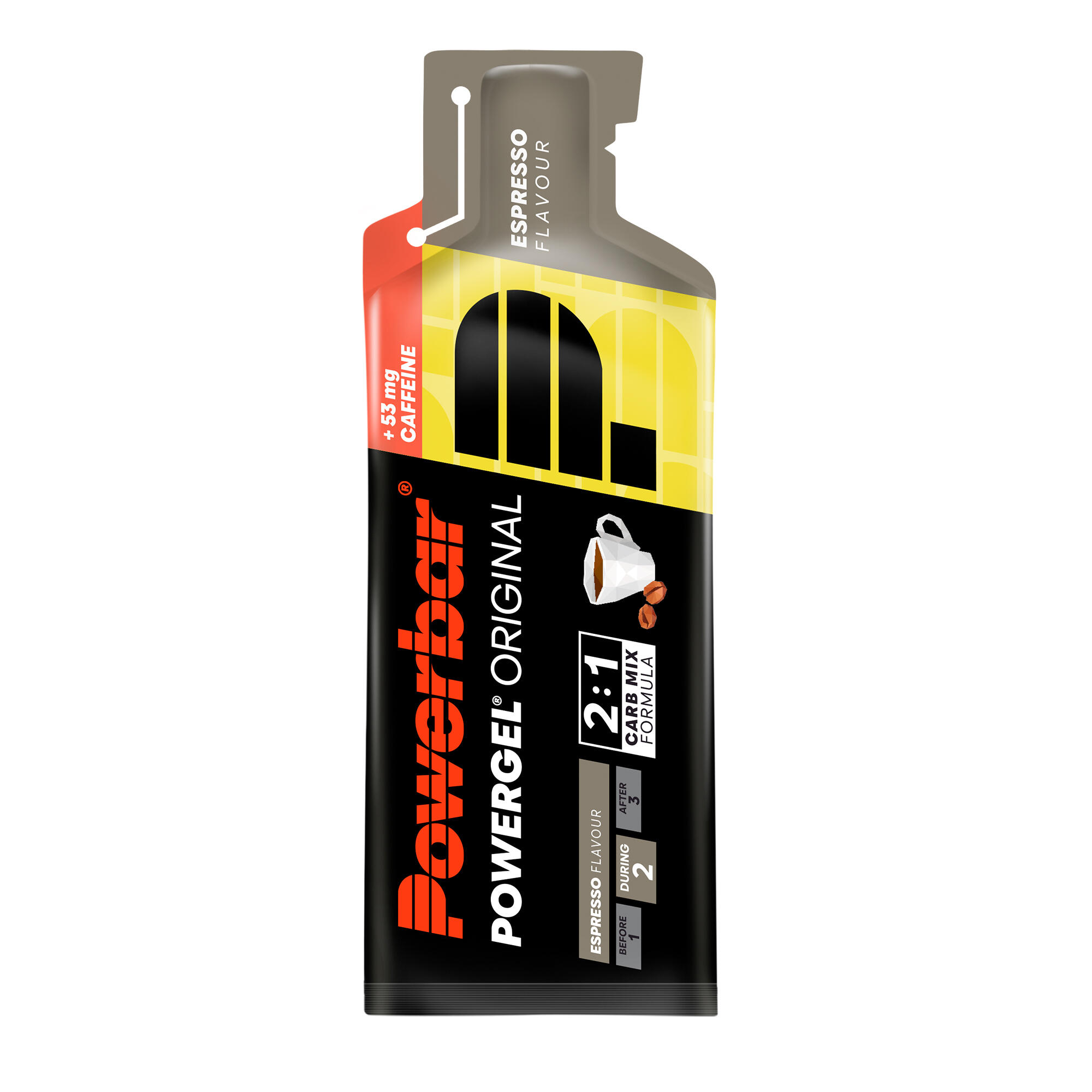 Gel PowerBar PowerGel Original 24x41gr Espresso Caffeine 2/7