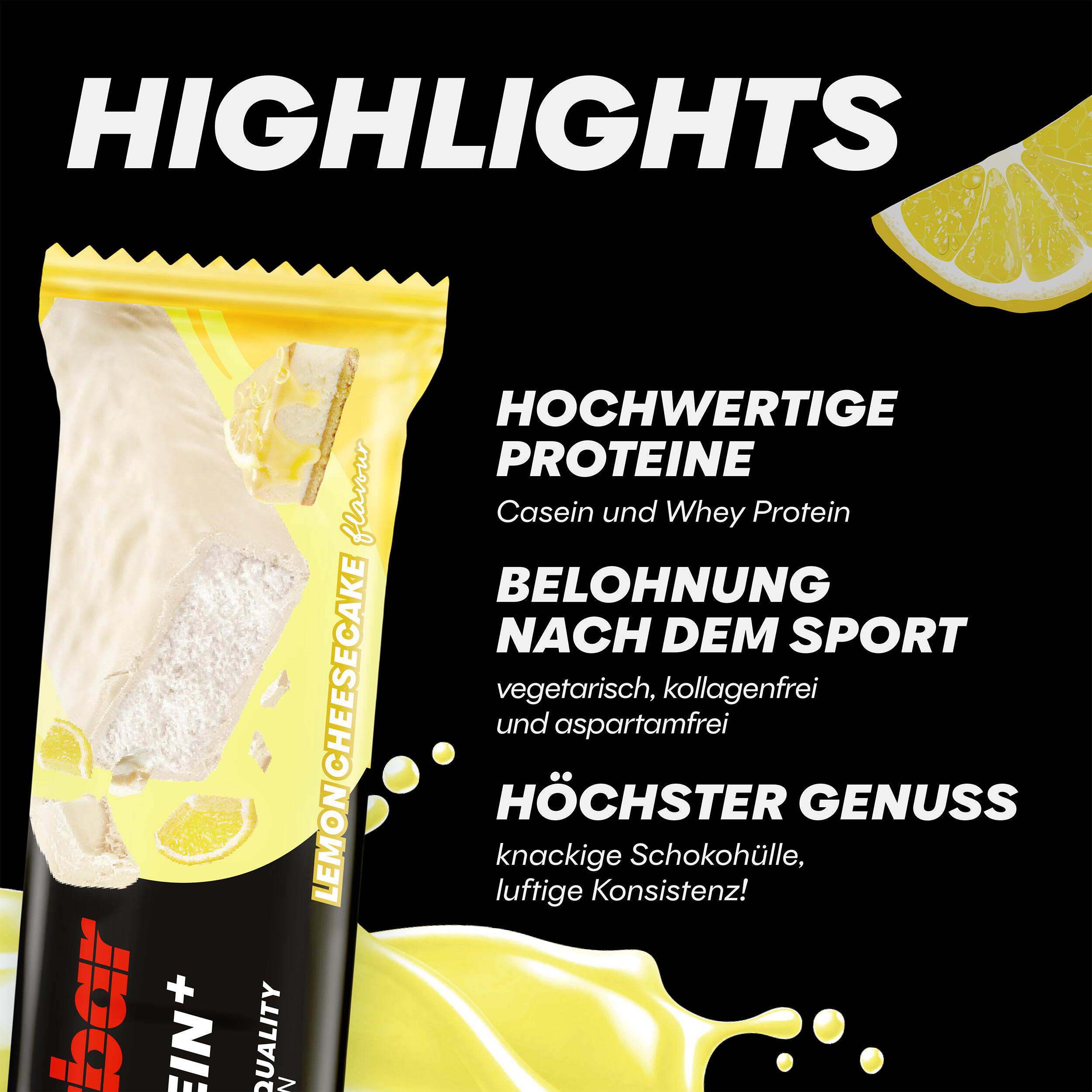 Lot de 15 Barres PowerBar ProteinPlus 30 % - Lemon-Cheescake 4/7
