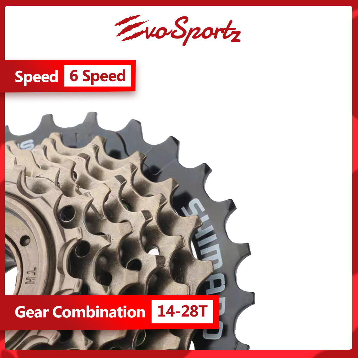 Shimano MF-TZ500 6 Speed Freewheel | Bike Rear Freewheel
