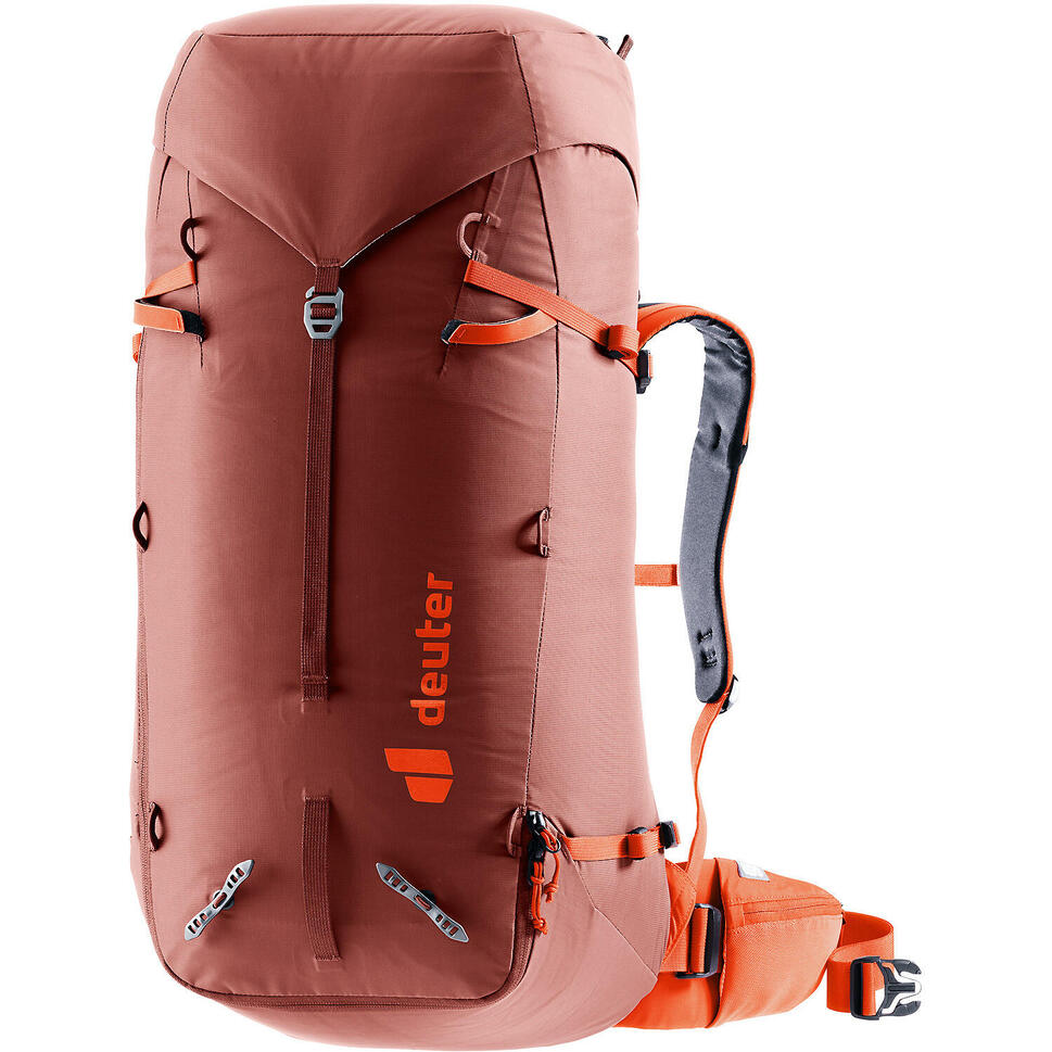 Plecak górski Deuter Guide 44+ - redwood/papaya