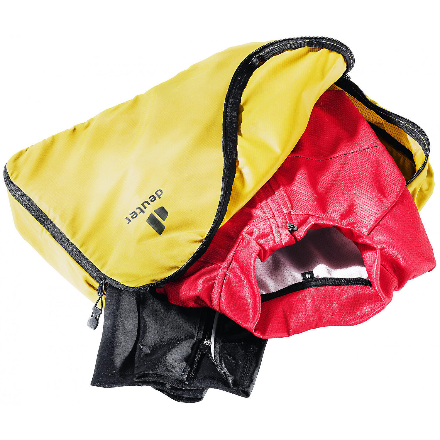 Copertura Deuter ZIP PACK 5 Turmeric 5L 40D PA Ripstop ultraleggera 3/7
