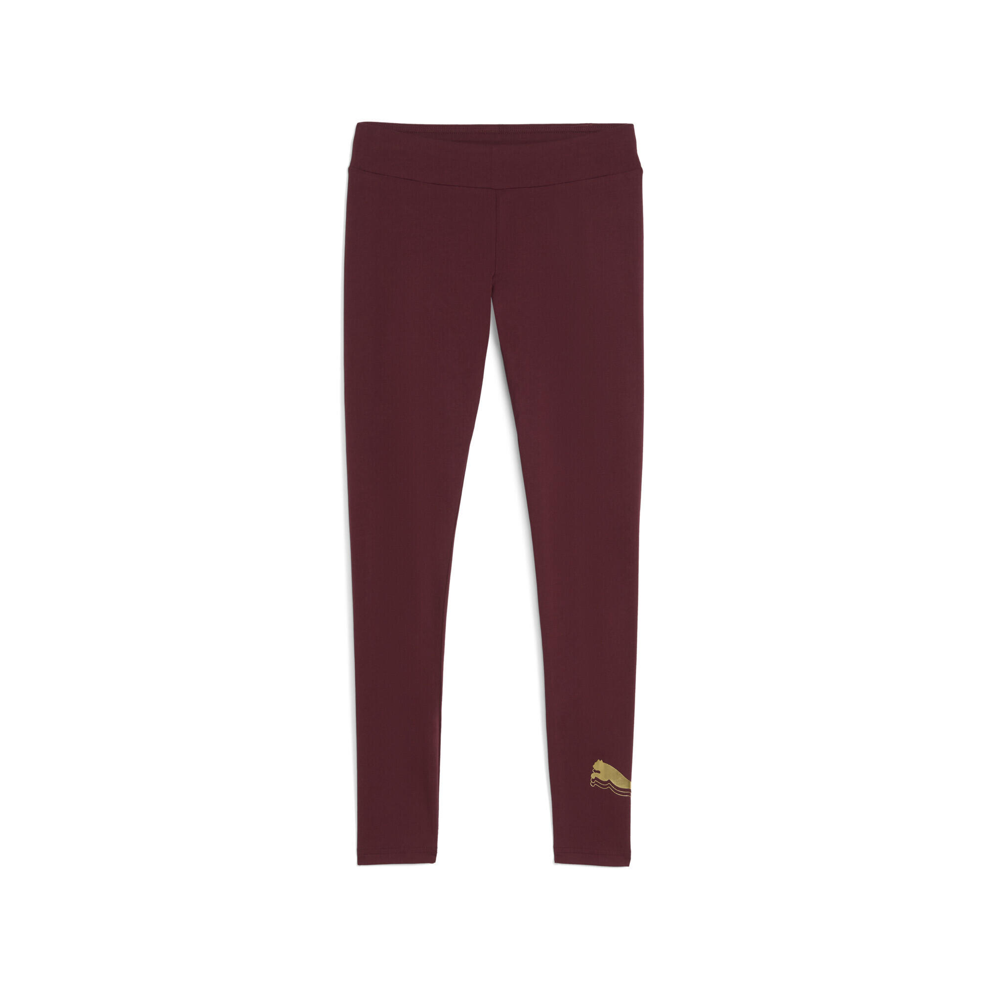Puma - Legging Ess Metallic Femme Puma - Legging - Jaune|rouge - Decathlon
