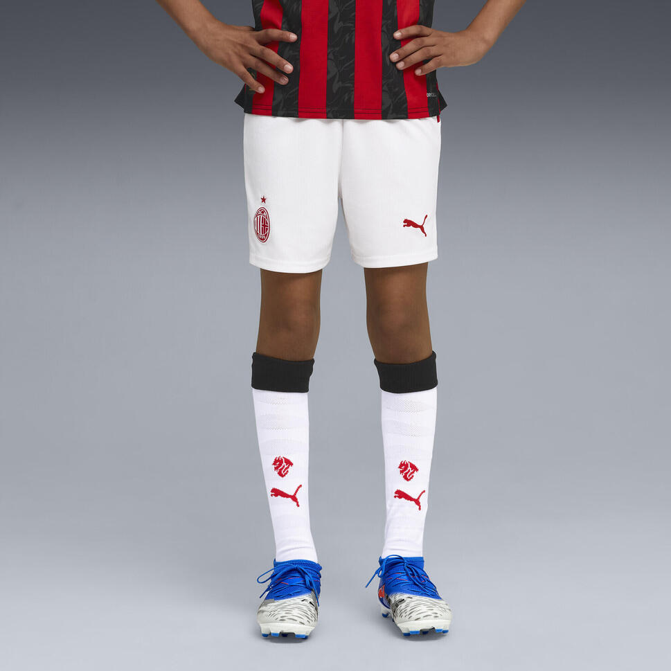 Młodzieżowe szorty AC Milan 25/26 PUMA White