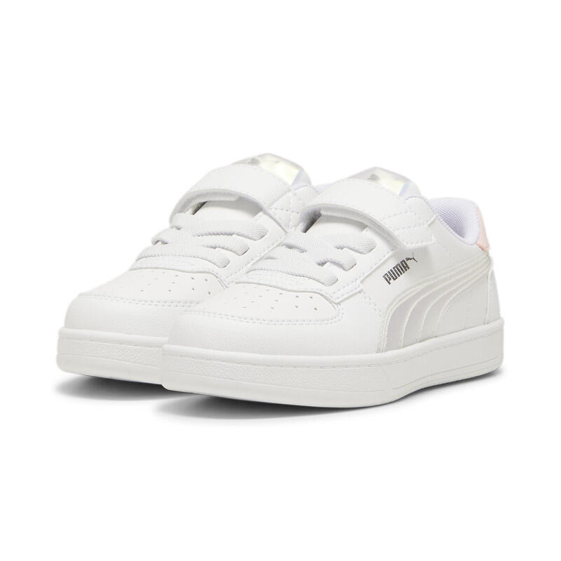 Dziecięce sneakersy Caven 2.0 Holo PUMA White Mauve Mist Silver Pink Metallic