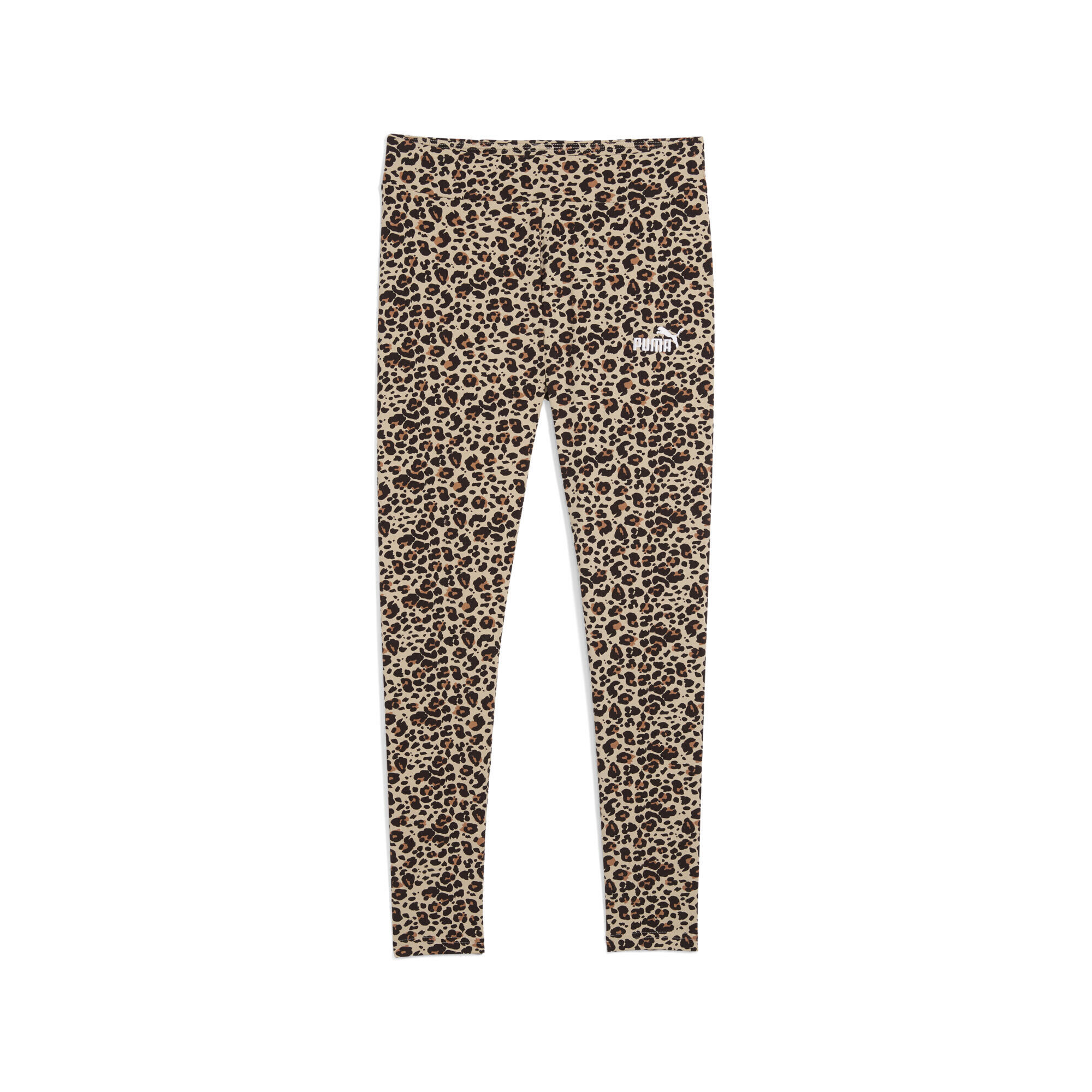 Damskie legginsy Essentials ze zwierzęcym nadrukiem PUMA Toasted Almond Beige