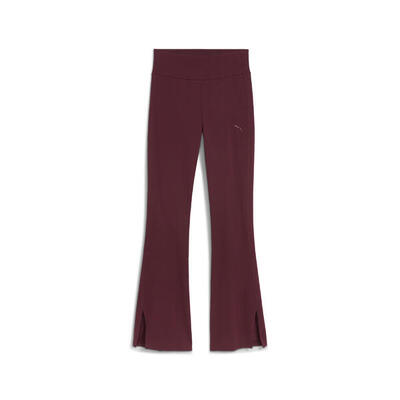 HER Ausgestellte High-Waist-Leggings Damen PUMA Ruby Shimmer Red