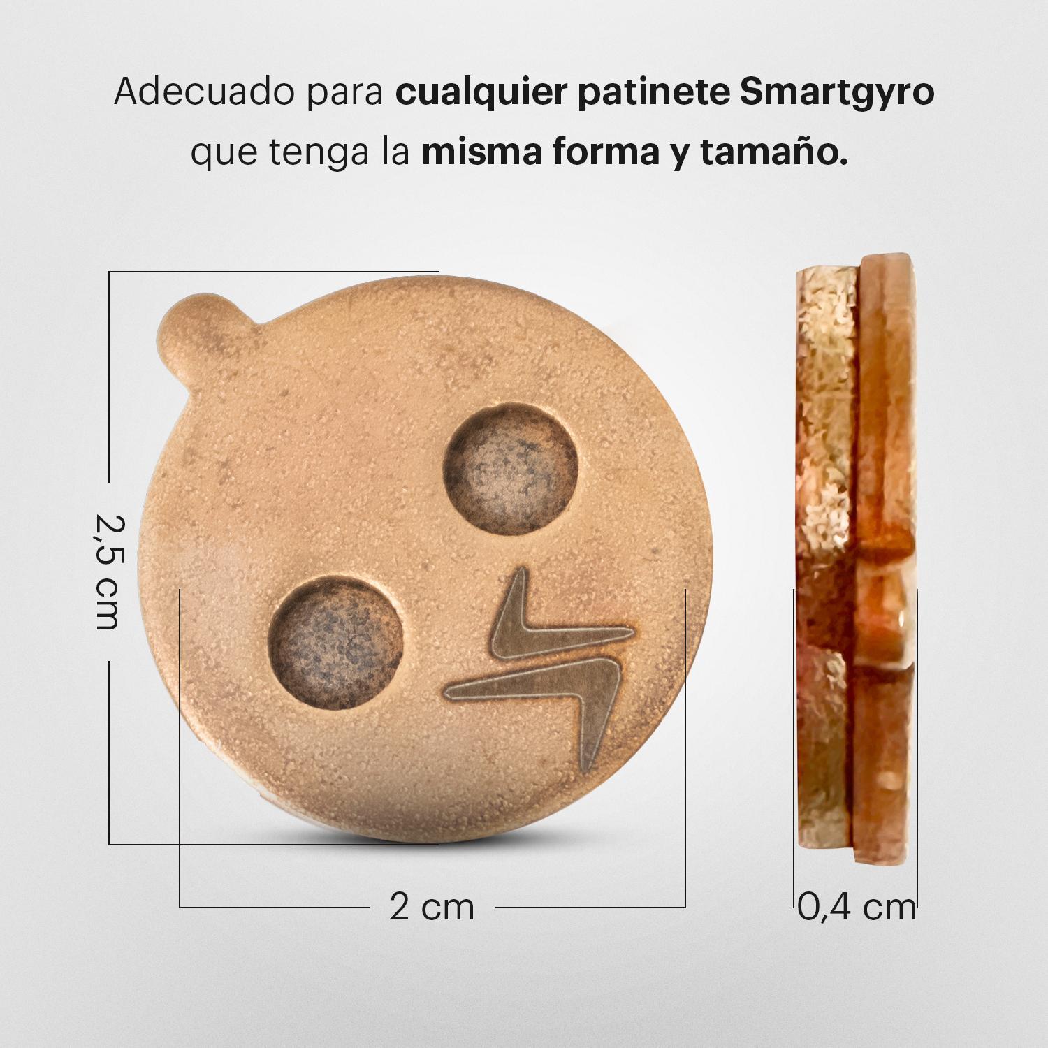 PASTILLAS DE FRENO GOLDEN P4 (4 UND). smartGyro 4/6