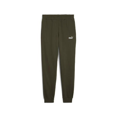 Essentials 2 colour no.1 logo joggingbroek voor heren puma dark olive green