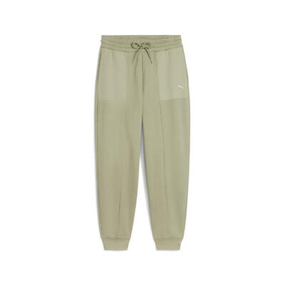 HER High-Waist-Jogginghose Damen PUMA Lux Army Green