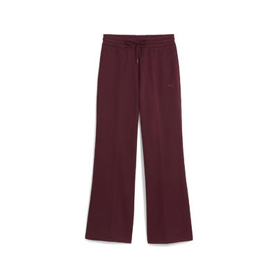 HER Bequeme Straight Fit High-Waist-Hose Damen PUMA Ruby Shimmer Red