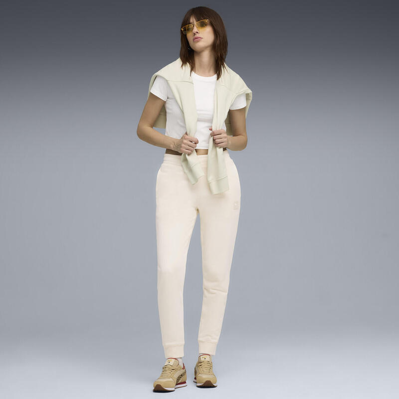 Pantalon femei talie elastică Essentials Elevated PUMA