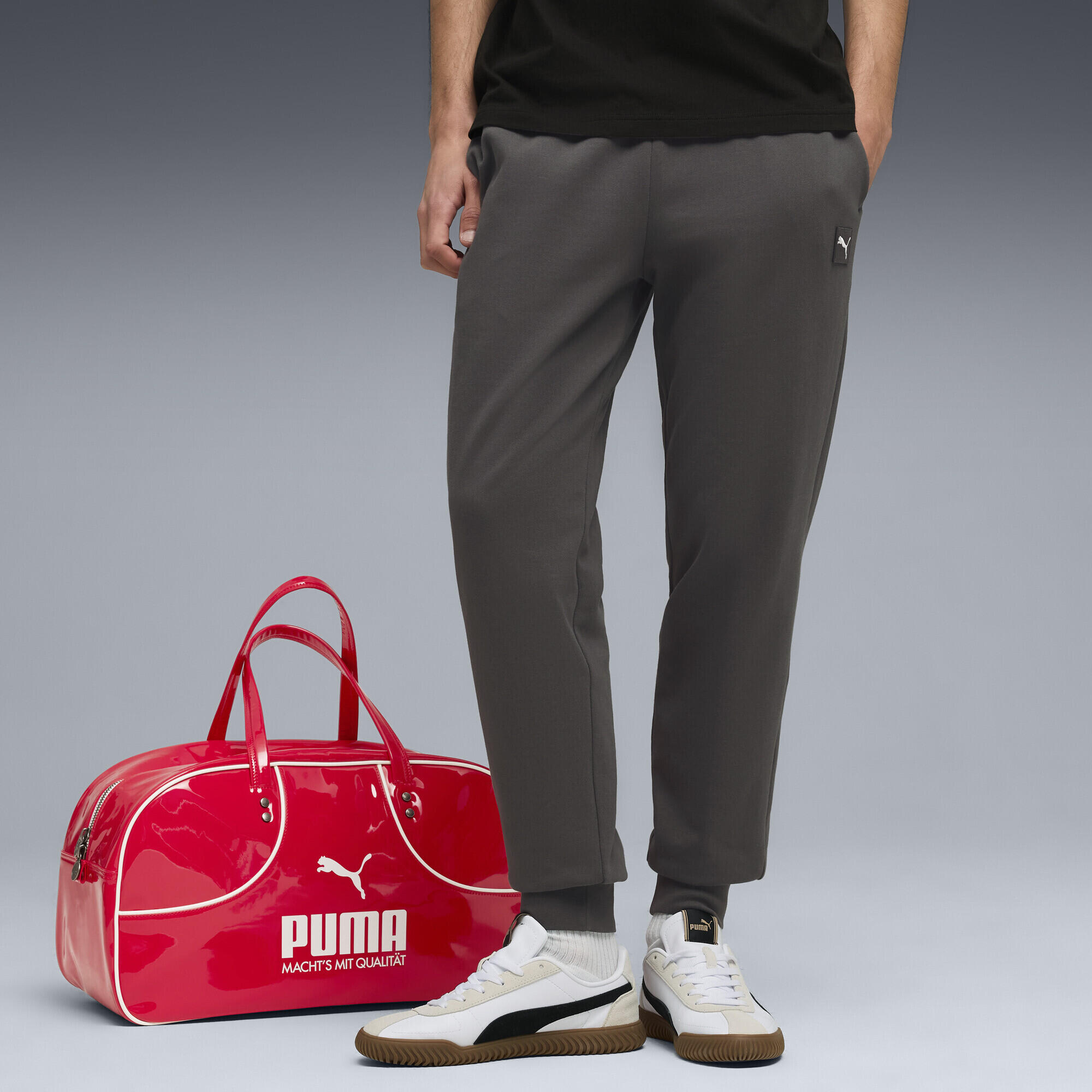 Pantaloni Essentials Elevated da uomo PUMA Dusky Gray 2/7