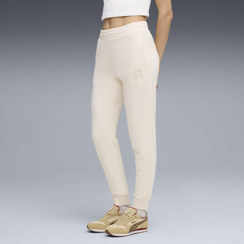 Pantalon femei talie elastică Essentials Elevated PUMA