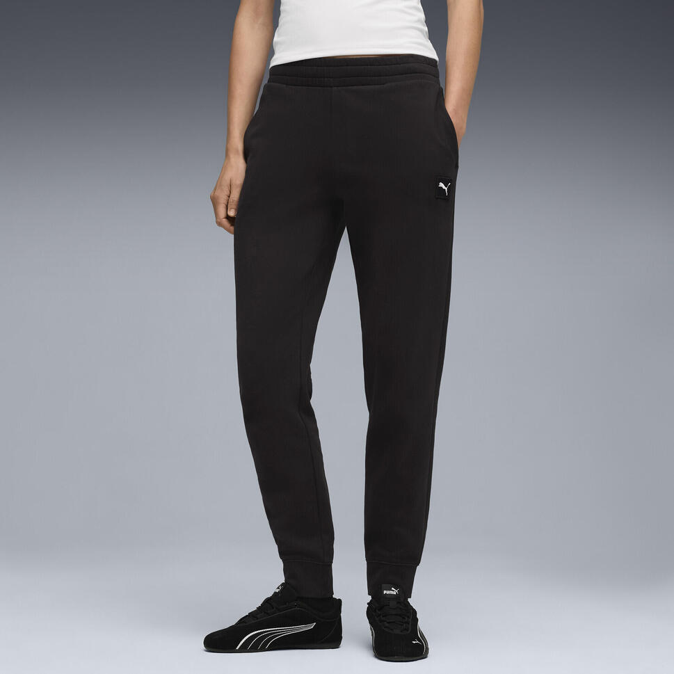 Damskie spodnie dresowe Essentials Elevated PUMA Black