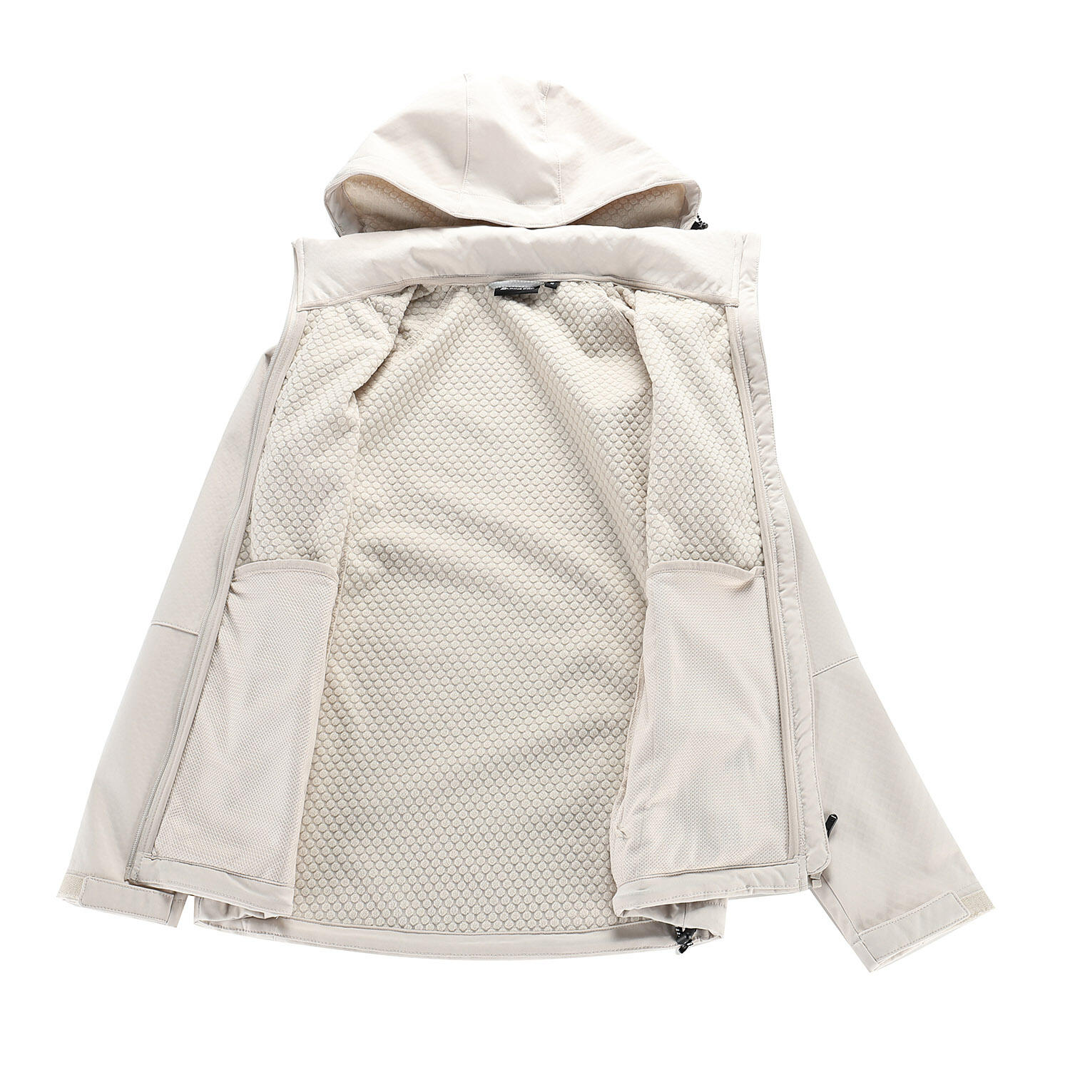 Chaqueta softshell HOORA mujer ALPINE PRO Beige 3/7