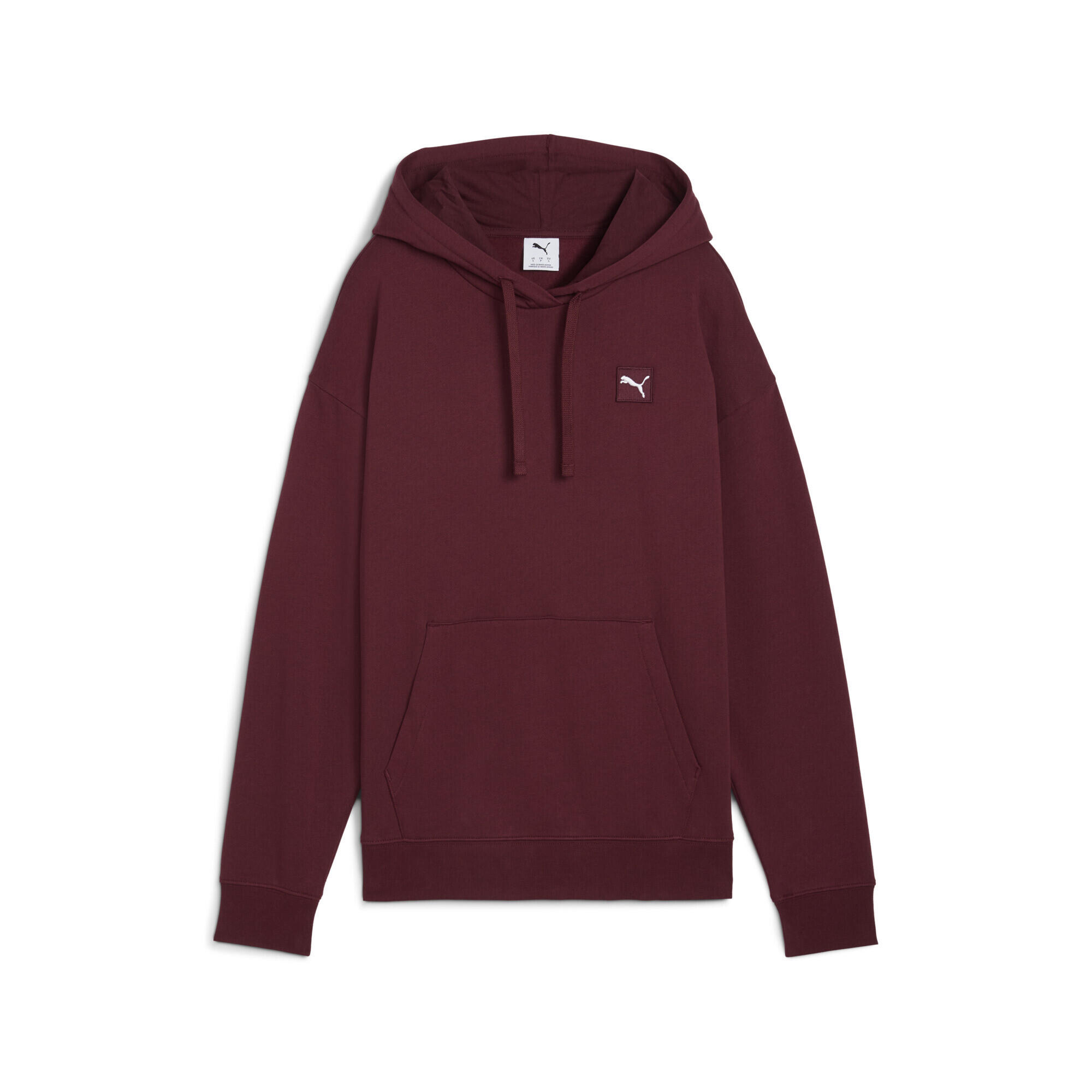 PUMA Essentials Elevated comfortabele hoodie voor dames PUMA Ruby Shimmer Red