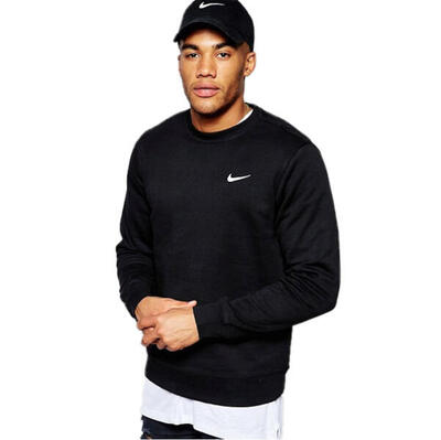 Heren sporttrui nike club crew-swoosh