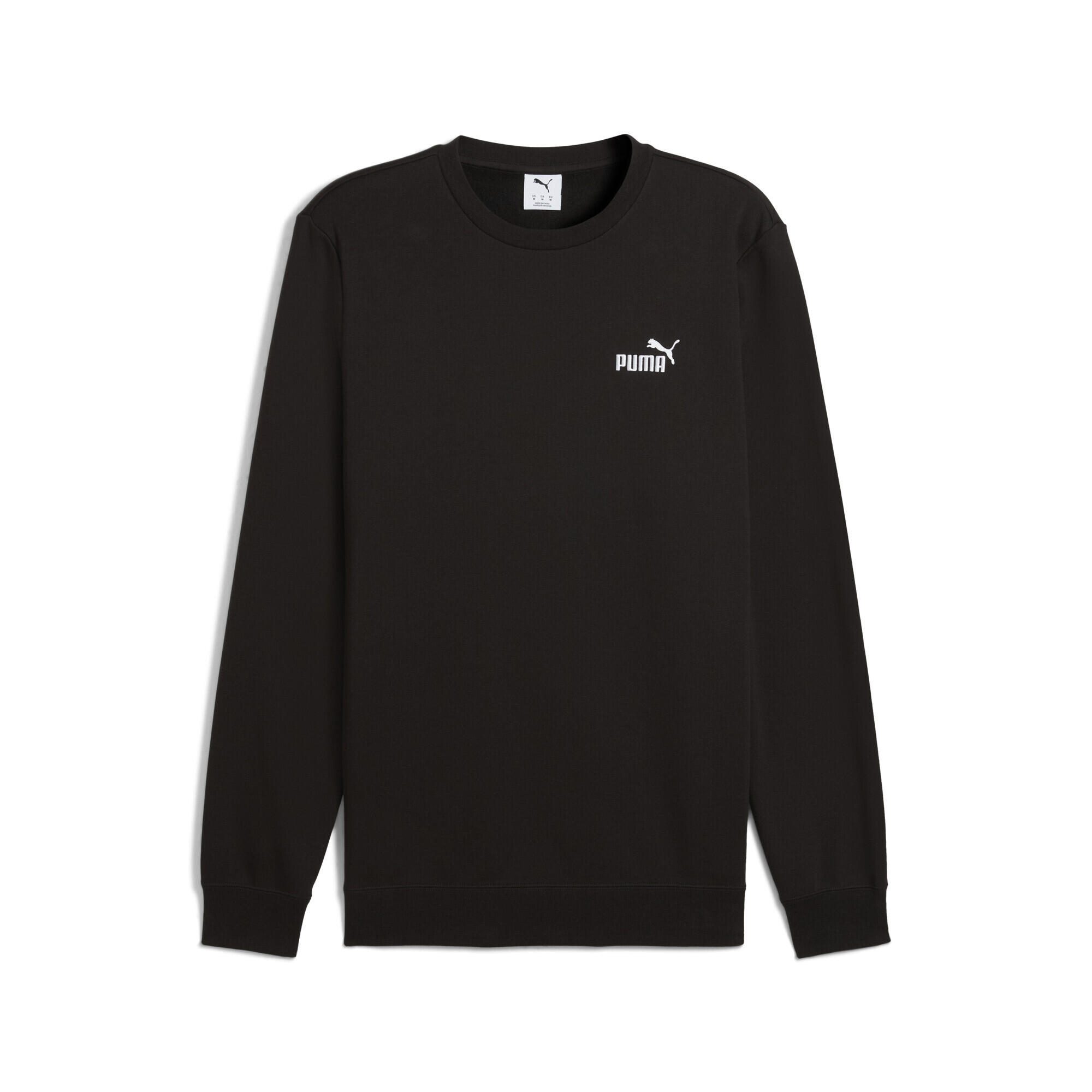 Męska bluza Essentials z małym logo No. 1 PUMA Black