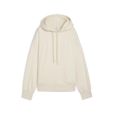 Her oversized hoodie voor dames puma alpine snow white