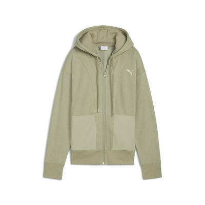 HER Relaxed Kapuzenjacke Damen PUMA Lux Army Green